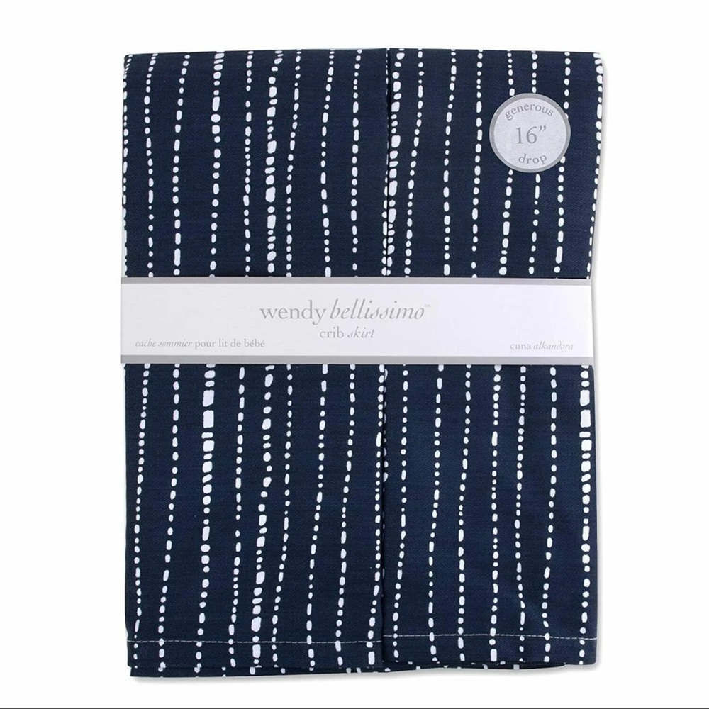 Wendy Bellissimo Crib Skirt